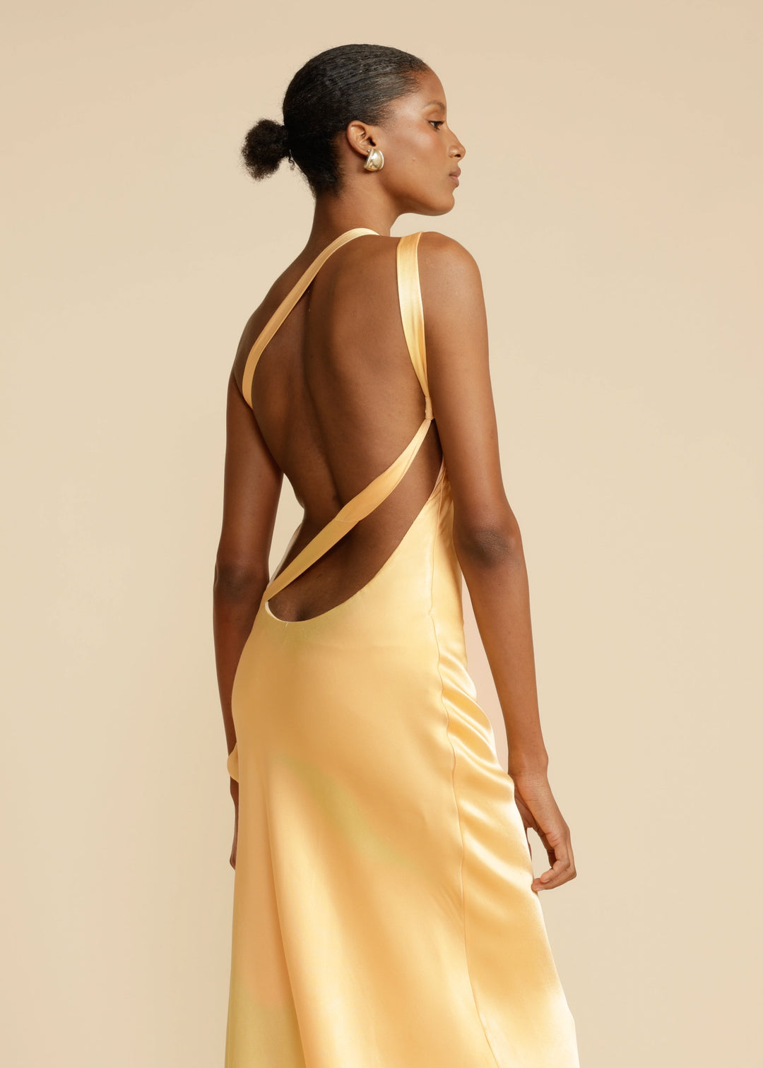 Novi | Radiant Satin Gown