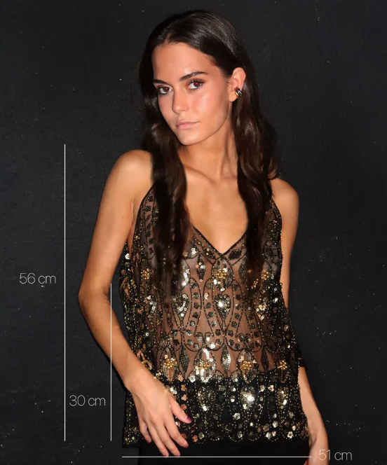 Trinity | Sparkling Sequin Top