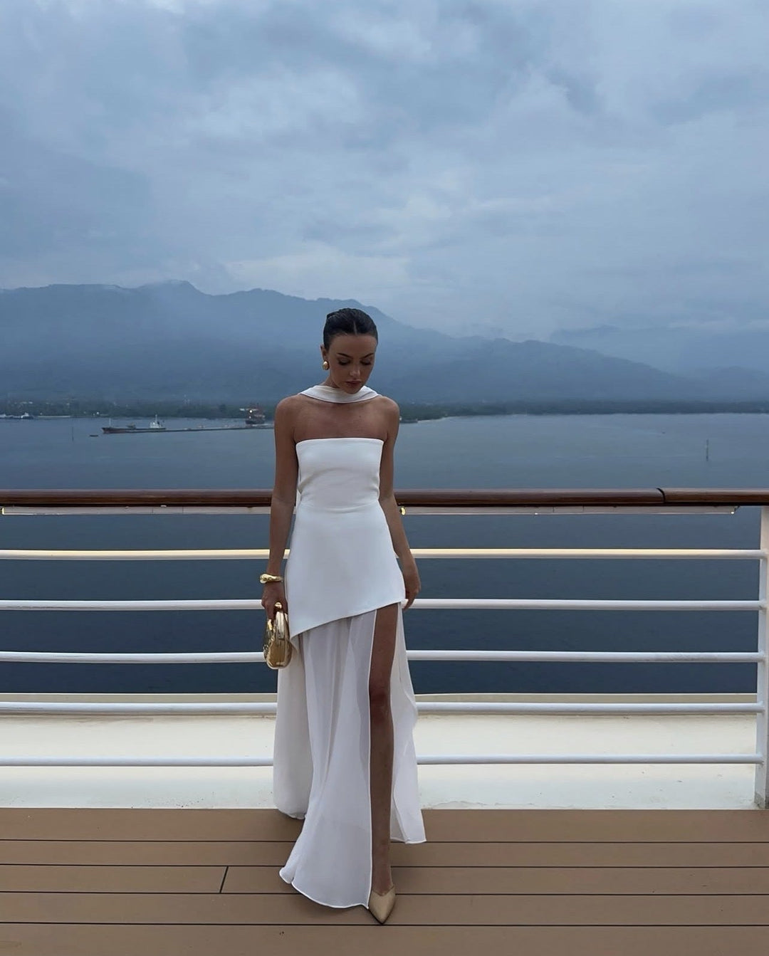 Beatrice | Asymmetrical Maxi Dress