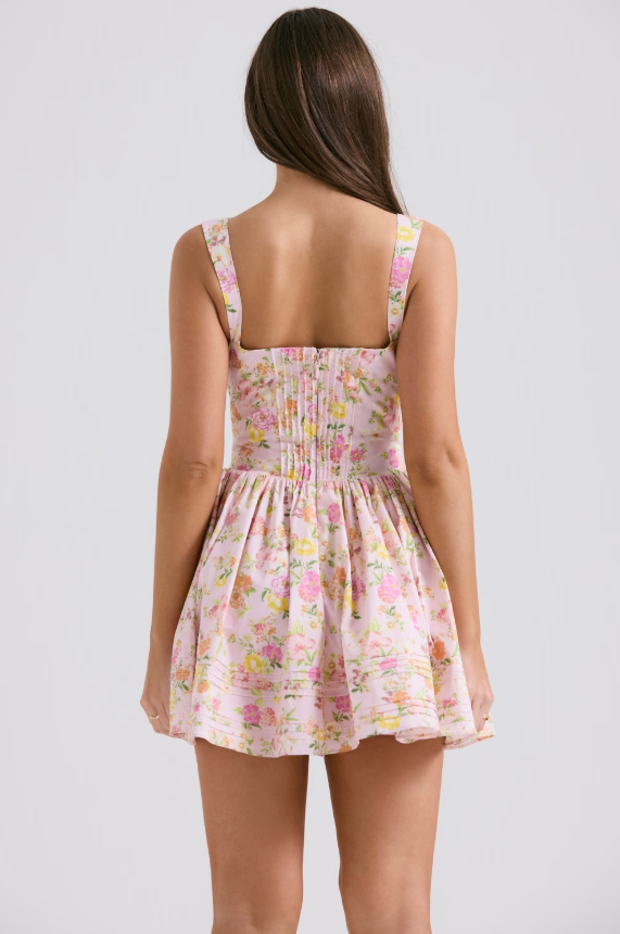 Tove | Floral Corset Dress