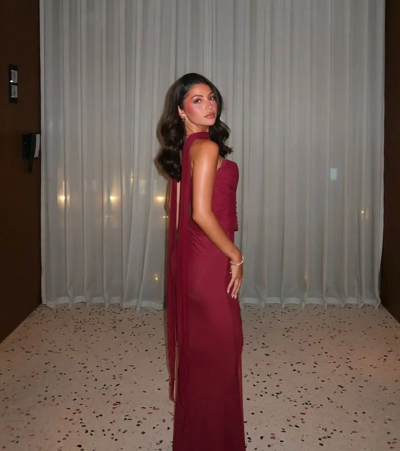 Tamsin | Strapless Bodycon Maxi Dress