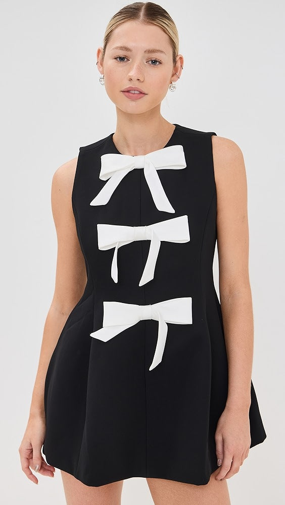 Alicia | Mini Bow Dress
