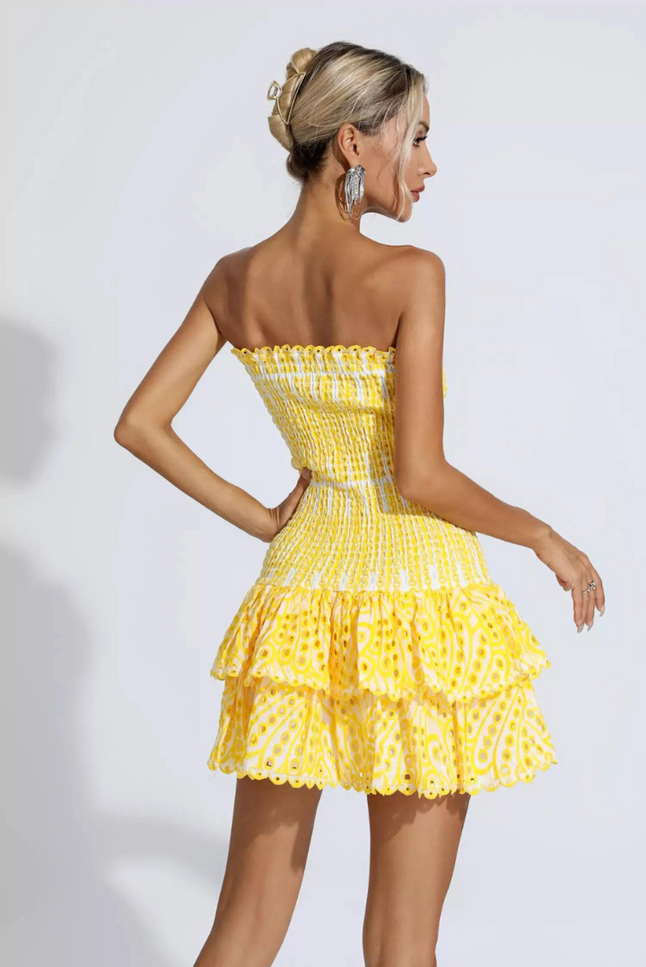 Briony | Ruffle Mini Dress