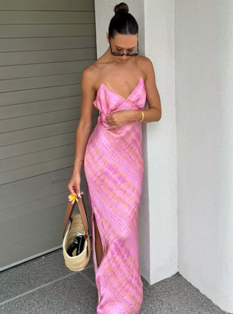 Inaya | Satin Summer Dress