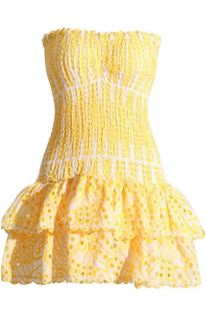 Briony | Ruffle Mini Dress