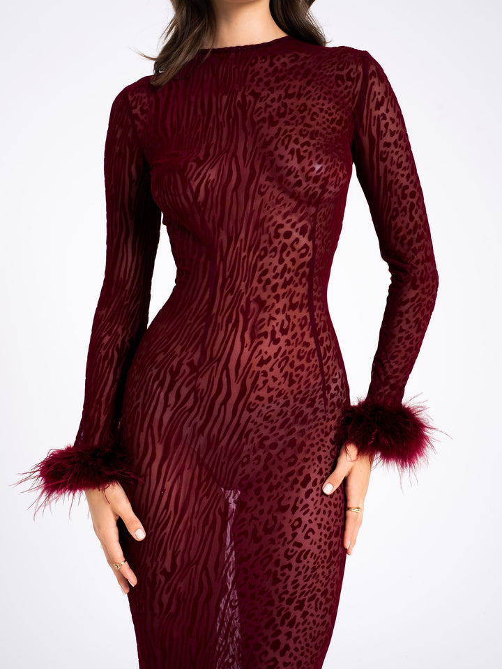 Sally | Statement Mesh Dress