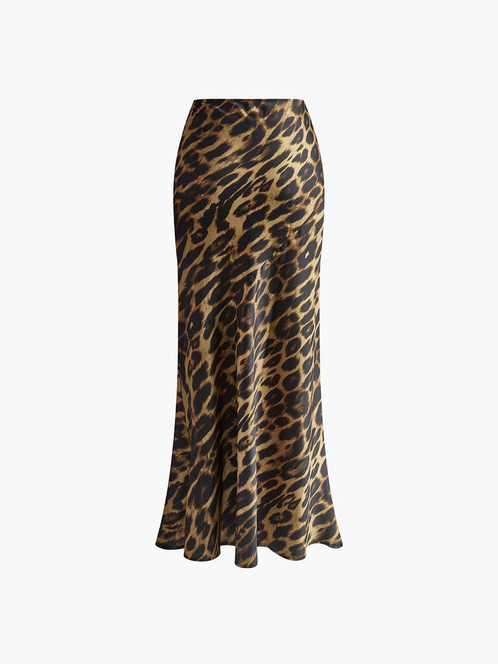 Sloane | Leopard Maxi Skirt