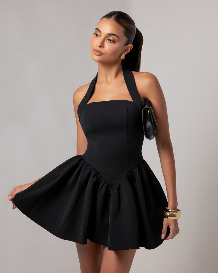 Aylani | Elegant Halter Dress