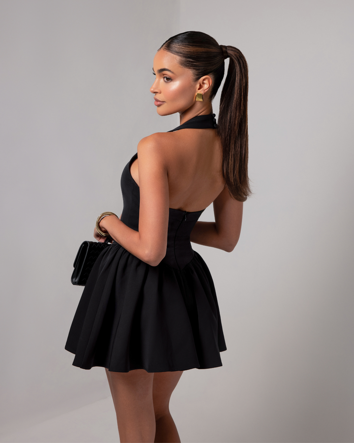 Aylani | Elegant Halter Dress
