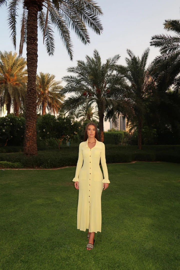 Agnes | Knitted Maxi Dress