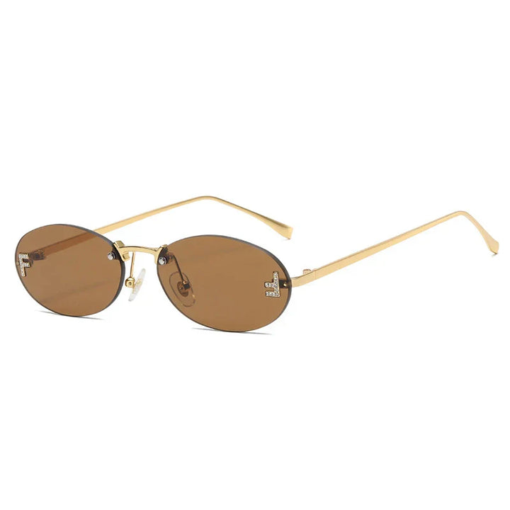 Thalia | Inspired Oval Sunglasses