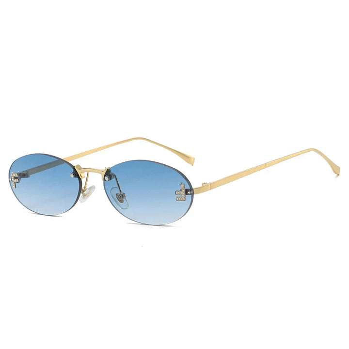 Thalia | Inspired Oval Sunglasses