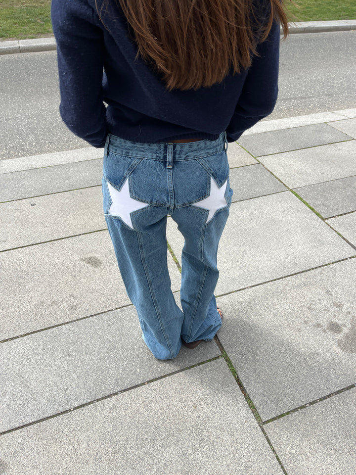 Maggie | Flare Star Jeans