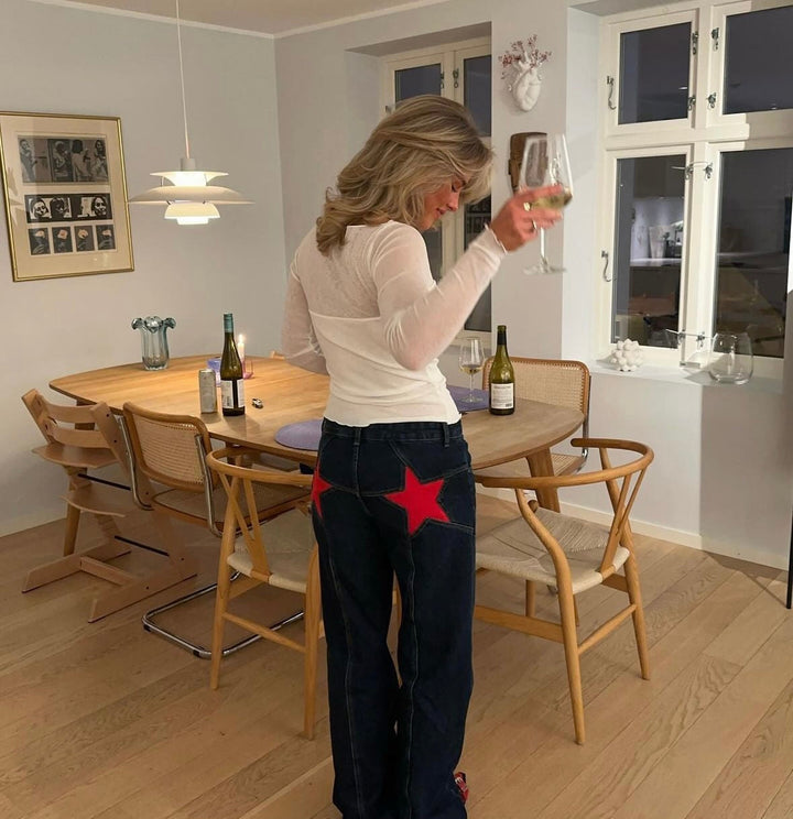 Maggie | Flare Star Jeans