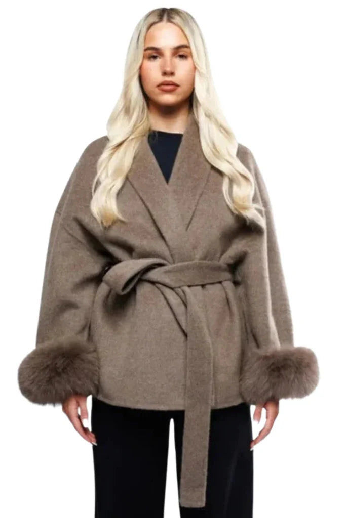 Raelyn | Belted Wool Coat