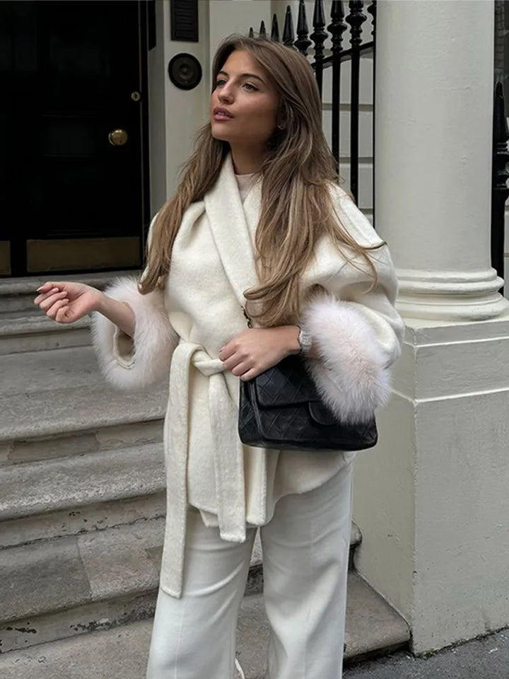 Xiomara | Luxurious Wrap Coat