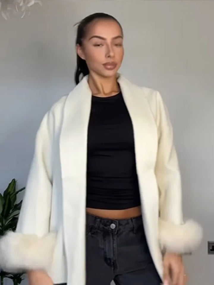 Xiomara | Luxurious Wrap Coat