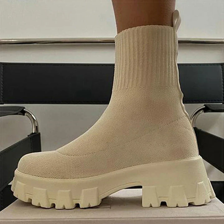 Opal | Chunky Sock Boots