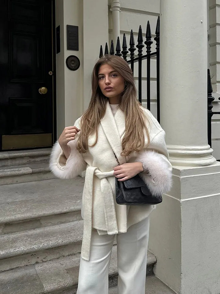 Xiomara | Luxurious Wrap Coat