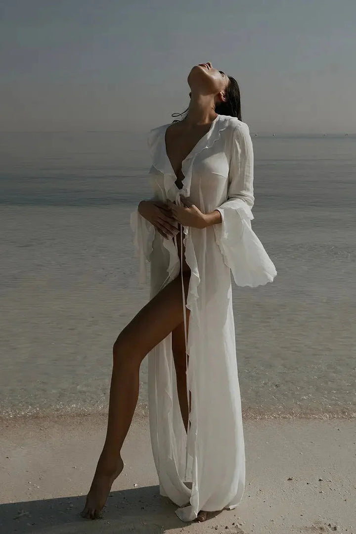 Mackenzie | Summer Ruffle Kimono