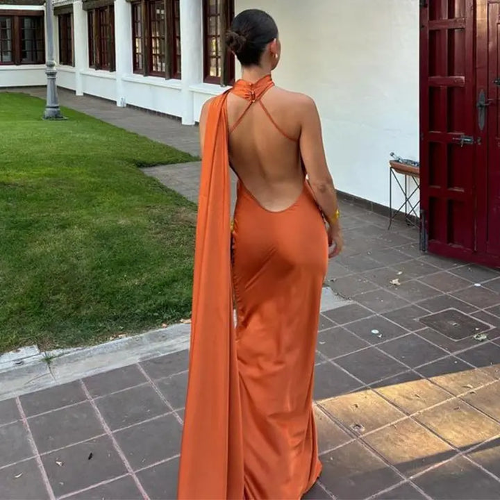 Adaline | Timeless Cape Gown