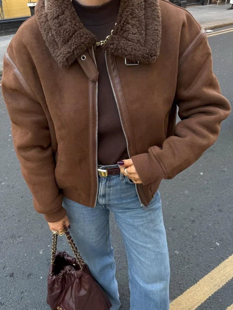 Skyla | Classic Brown Coat