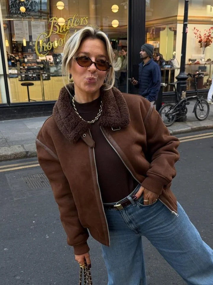 Skyla | Classic Brown Coat