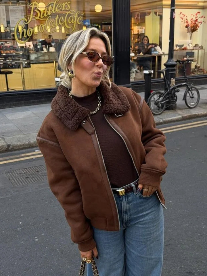 Skyla | Classic Brown Coat