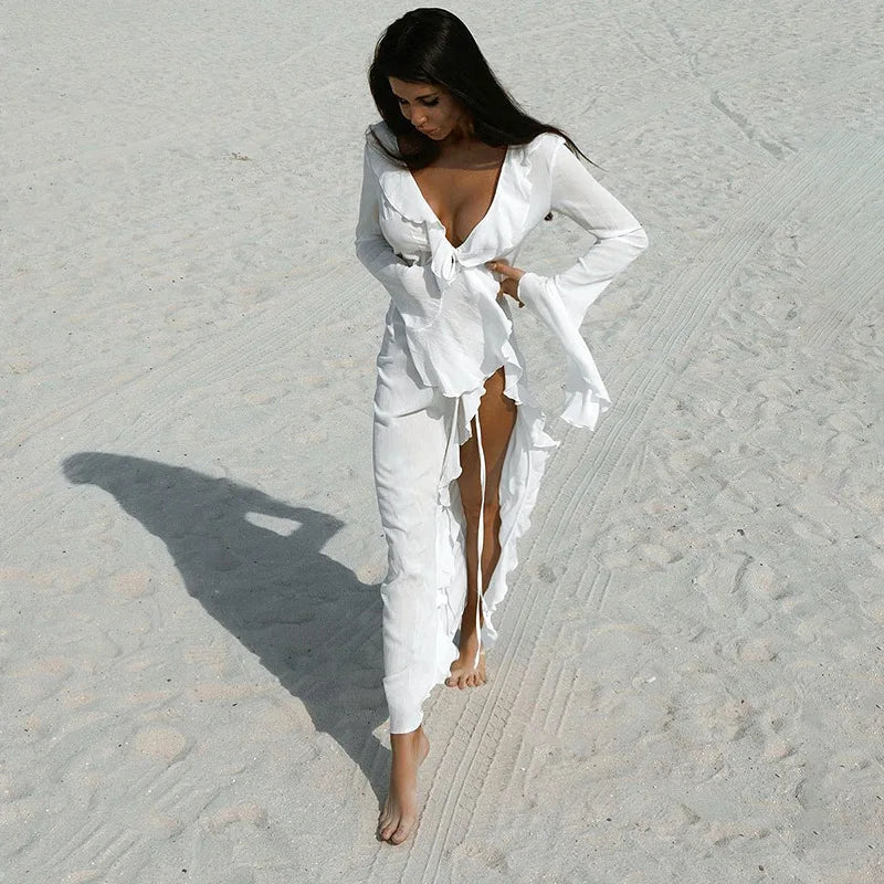 Mackenzie | Summer Ruffle Kimono