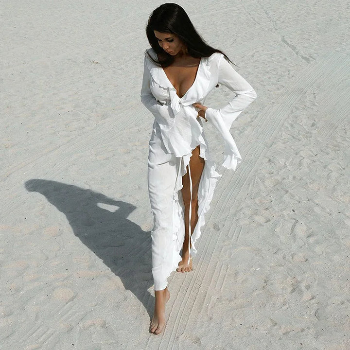 Mackenzie | Summer Ruffle Kimono