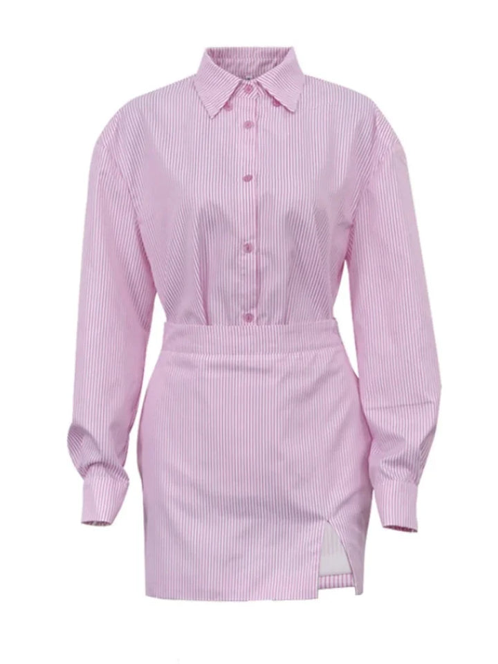 Annalee | Pink Blouse Dress