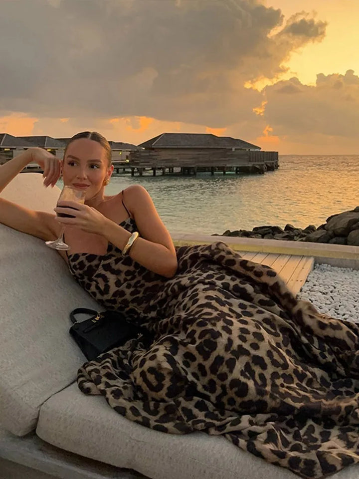Antonella | Leopard Maxi Dress