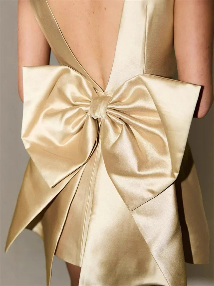 Priscilla | Elegant Bow Dress