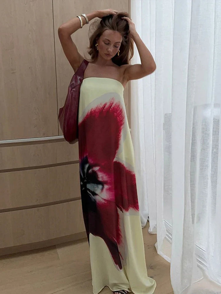 Adelaide | Vibrant Tropical Dress