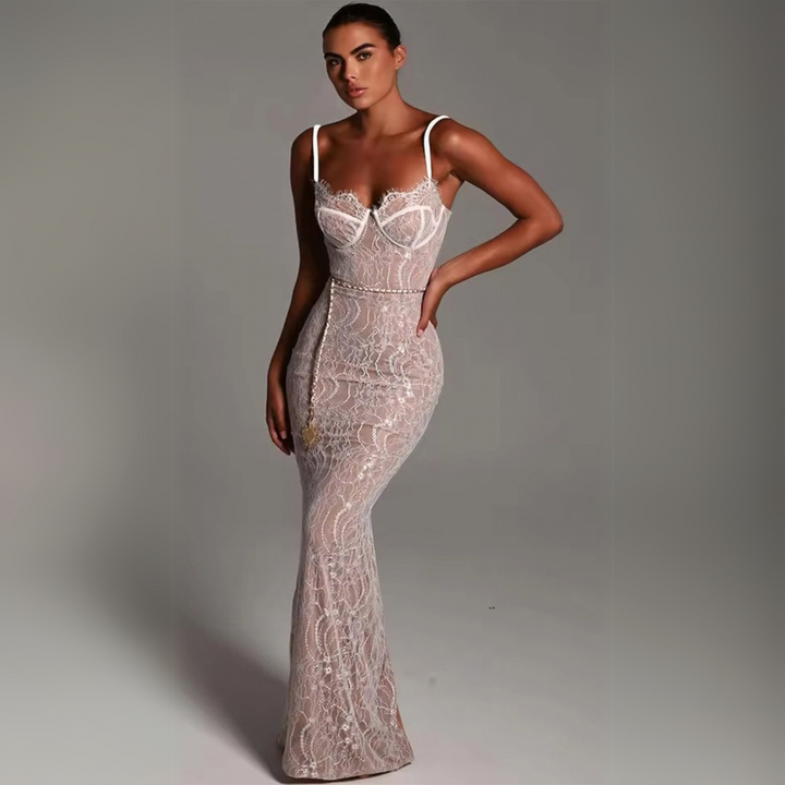 Emilia | Elegant Sheer Dress