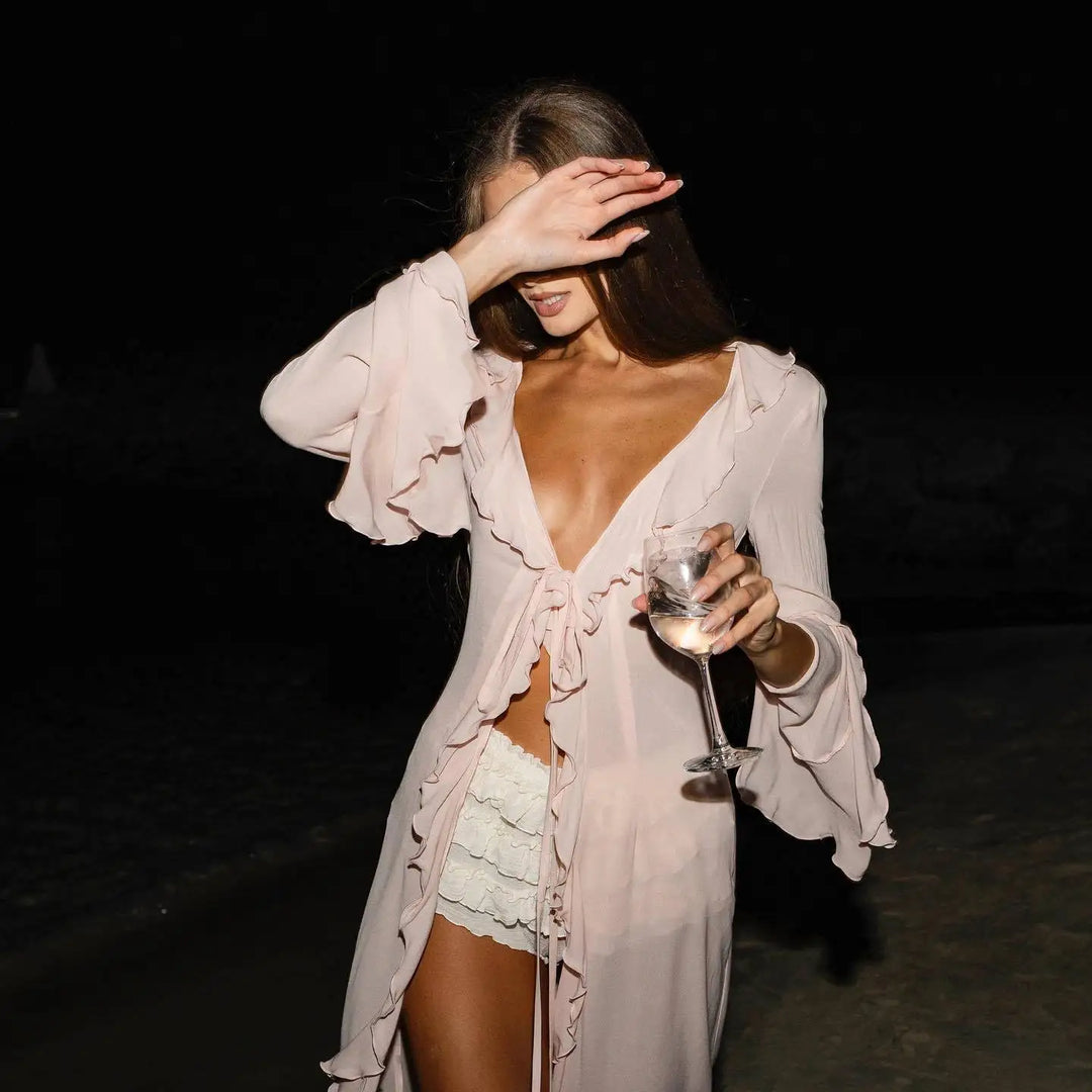 Mackenzie | Summer Ruffle Kimono