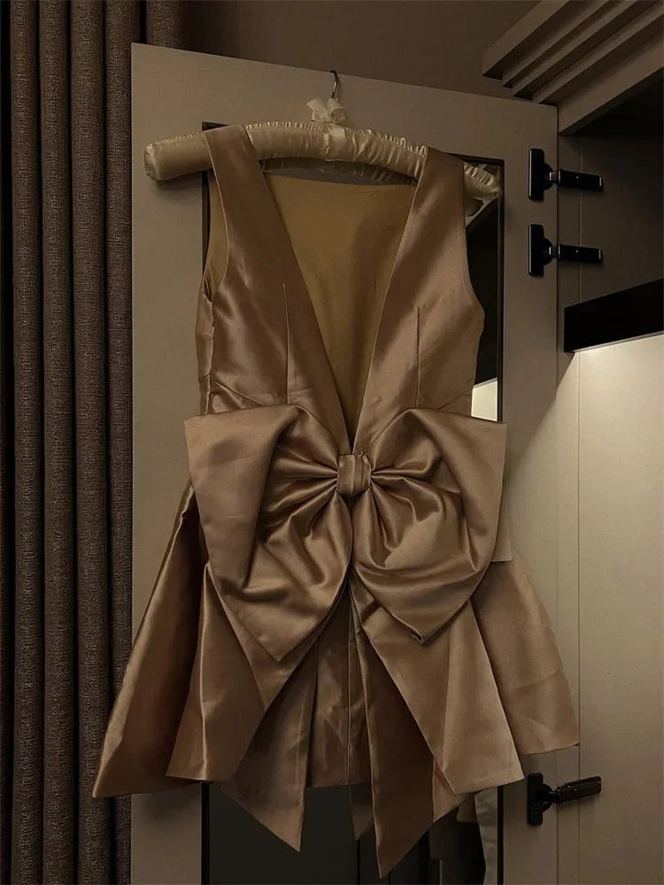 Priscilla | Elegant Bow Dress