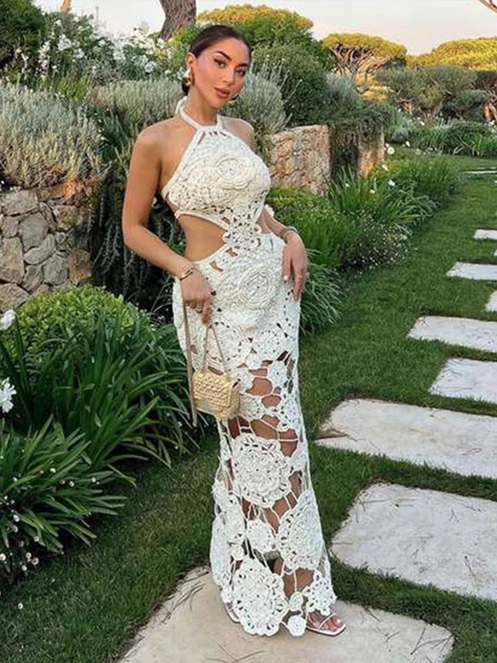 Christina | Elegant Crochet Dress