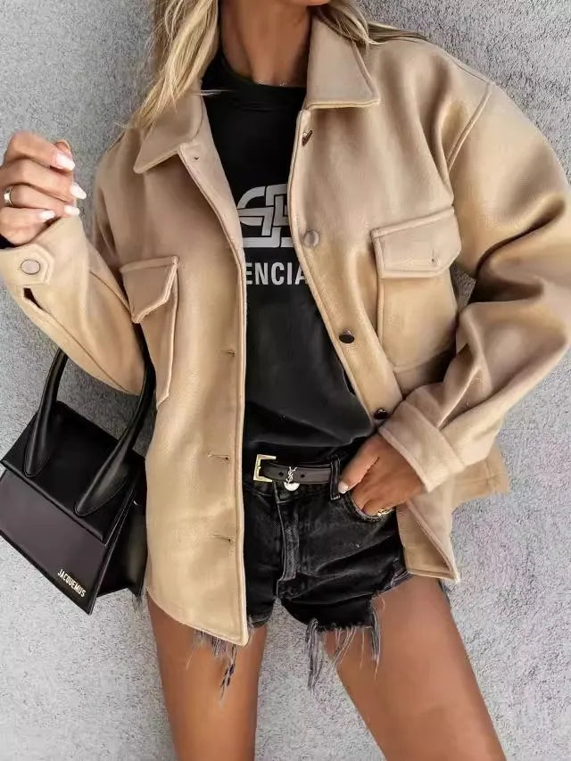 Juliette | Trendy Buttoned Jacket