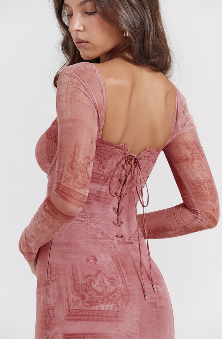 Cassidy | Romantic Blush Dress