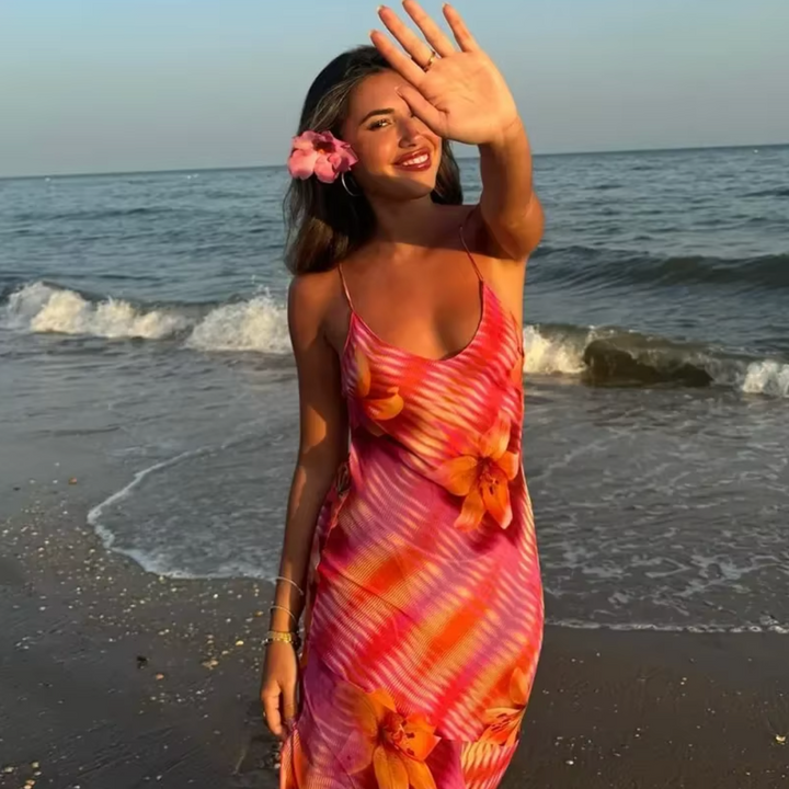 Adelaide | Vibrant Tropical Dress