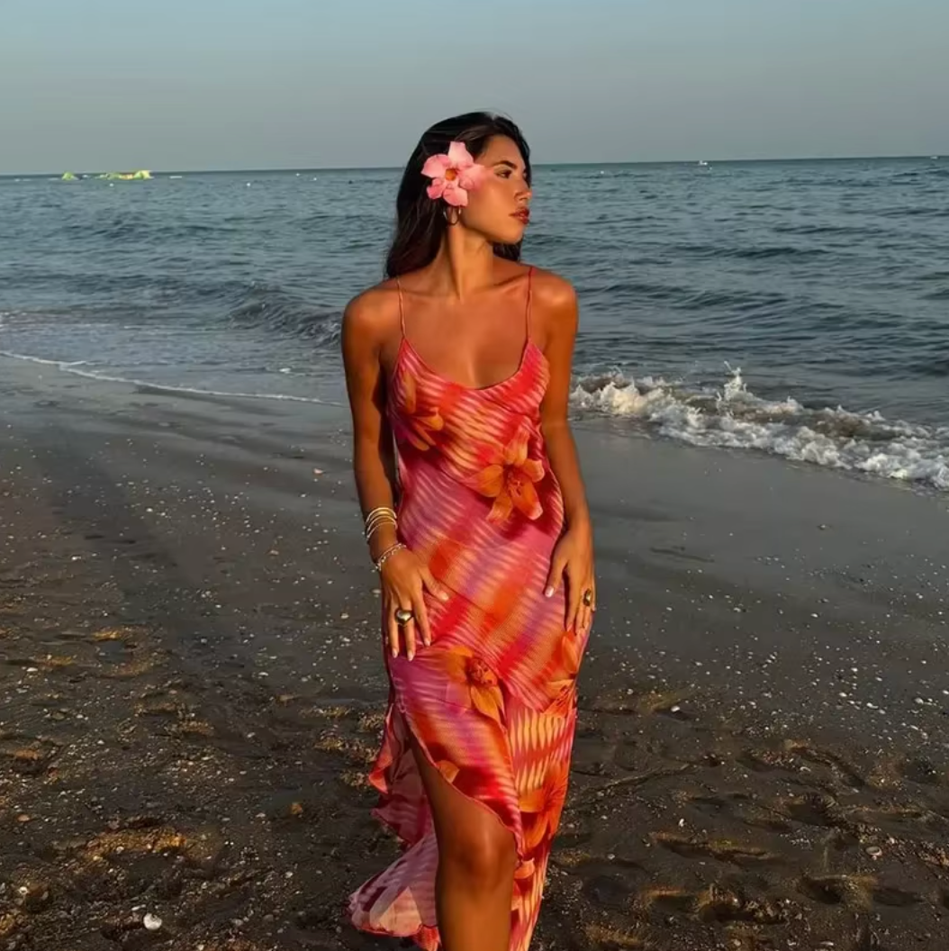 Adelaide | Vibrant Tropical Dress