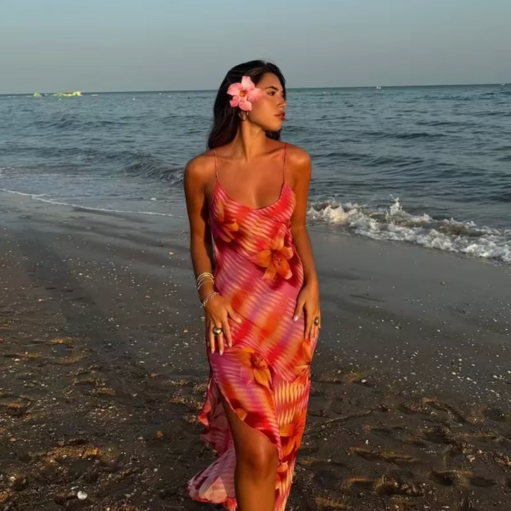 Adelaide | Vibrant Tropical Dress