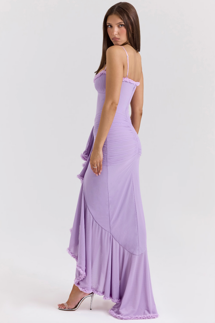 Edith | Charming Ruffled Gown