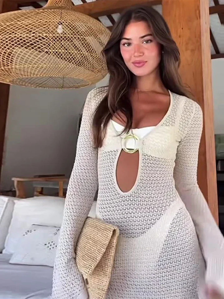 Rachel | Cut-Out Beach Dress