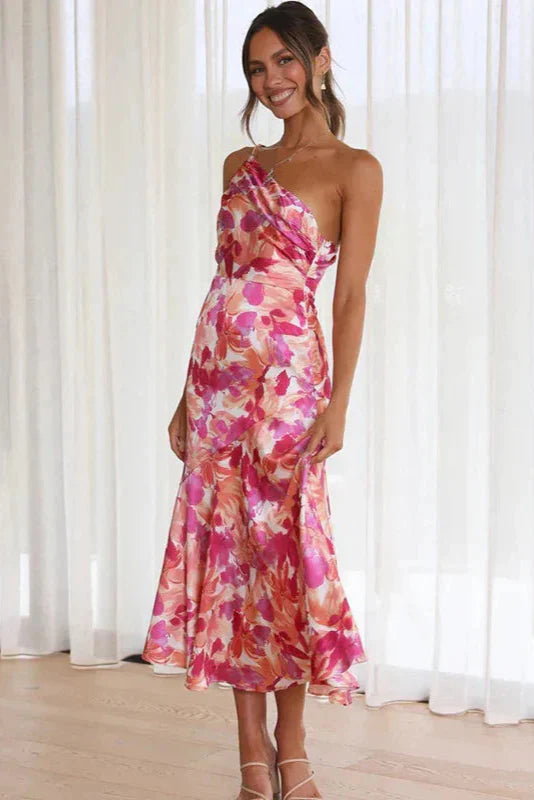 Amelia | Chic One-Shoulder Dress