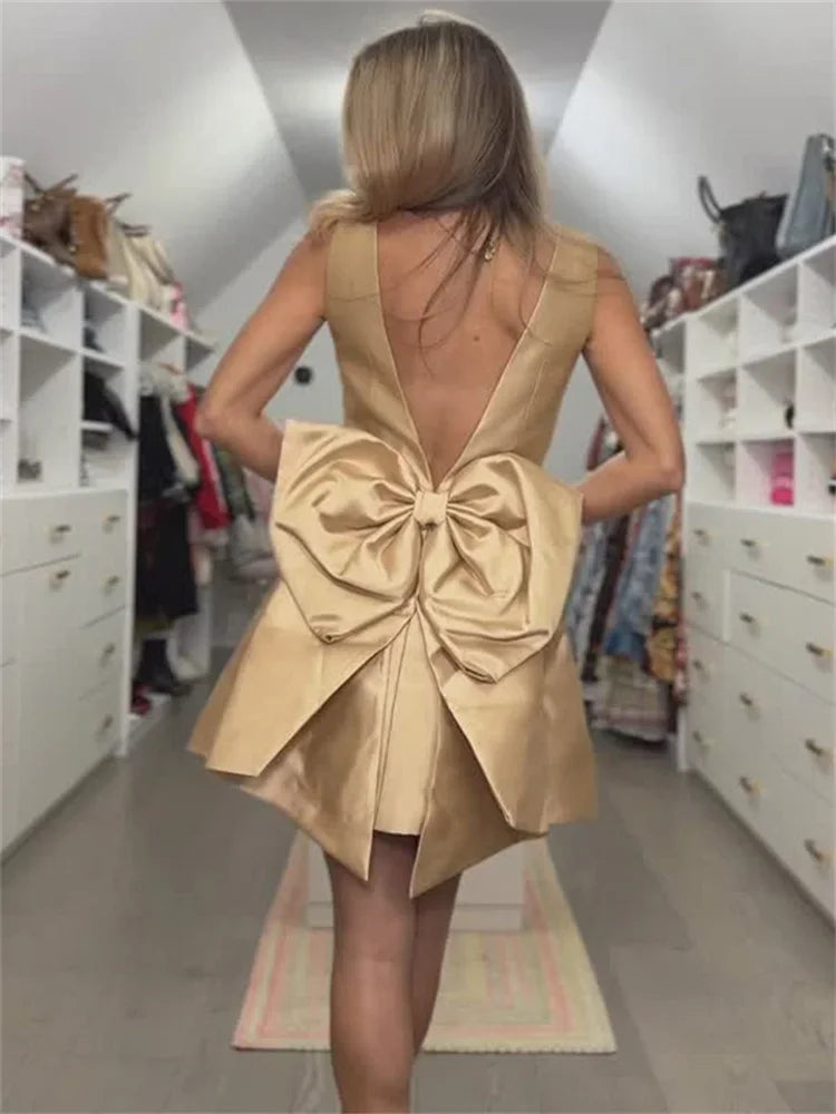 Priscilla | Elegant Bow Dress