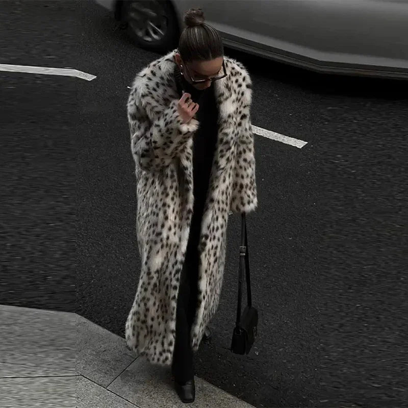 Vandler | Luxe Leopard Coat