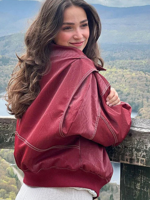 Eloise | Luxe Leather Jacket