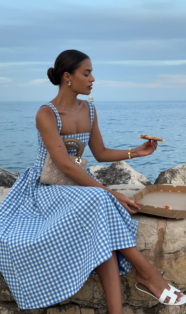 Sariah | Graceful Midi Sundress
